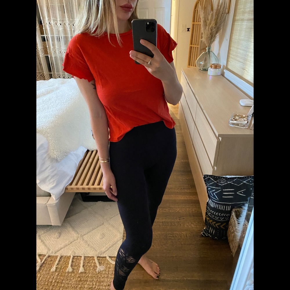 Ruffle Sleeve Zara Tee